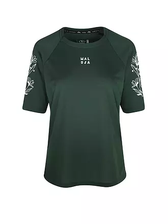 MALOJA | Damen Radshirt KarkogelM. Multi 3/4 | dunkelgrün