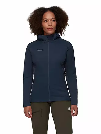 MAMMUT | Damen Hybridjacke Rime Light IN Flex Hooded | dunkelblau