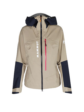 MAMMUT | Damen Tourenjacke Aenergy Air HS Hooded | beige