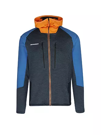 MAMMUT | Herren Fleecejacke Eiswand Advanced ML Hooded | dunkelblau