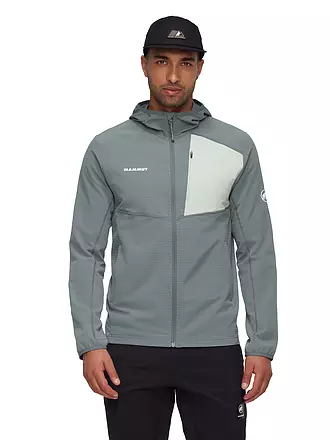 MAMMUT | Herren Fleecejacke Madris Light ML Hooded | grau