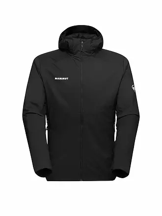 MAMMUT | Herren Isolationsjacke Rime Light IN Flex Hooded | schwarz