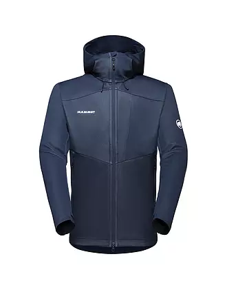 MAMMUT | Herren Softshelljacke Ultimate VII Hoodie | dunkelblau