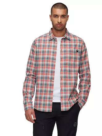 MAMMUT | Herren Wanderhemd Trovat Summer | rot