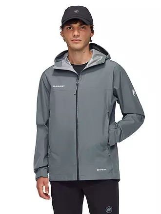 MAMMUT | Herren Wanderjacke Crater Light 3L GTX Hoodie | silber