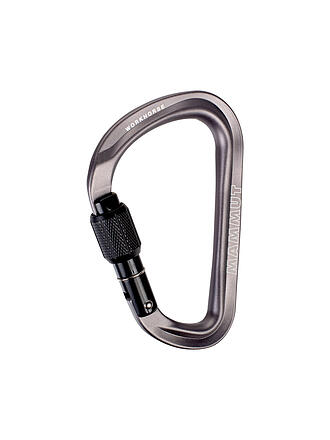 MAMMUT | Karabiner Workhorse HMS Screwgate | grau