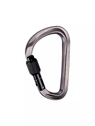 MAMMUT | Karabiner Workhorse HMS Screwgate | grau