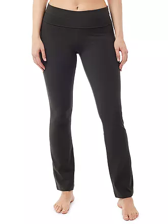 MANDALA | Damen Yoga Hose Classic Rolldown | schwarz