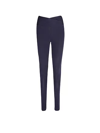 MANDALA | Damen Yoga Tight High Rise Wrap | blau