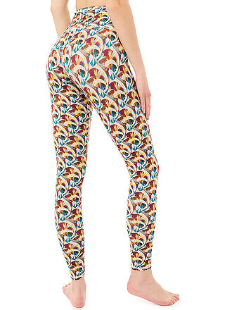 MANDALA | Damen Yoga Tight Printed | schwarz
