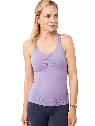 MANDALA | Damen Yoga Top Infinity | dunkelblau