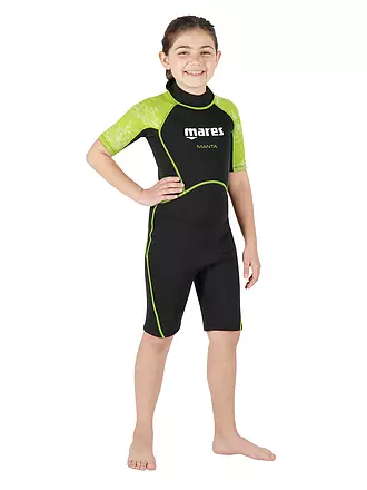 MARES | Kinder Neoprenanzug Manta Shorty Junior | schwarz