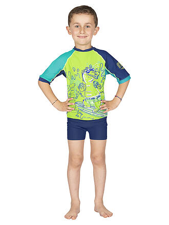 MARES | Mini Jungen Rushguard Shield | pink
