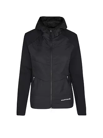 MARTINI | Damen Hybridjacke Highventure Hoodie | schwarz