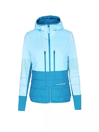 MARTINI | Damen Touren Hybridjacke Mistral PL Hoodie | petrol