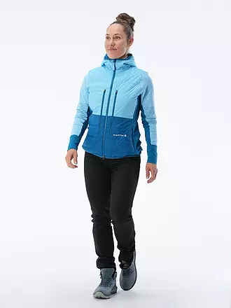 MARTINI | Damen Touren Hybridjacke Mistral PL Hoodie | petrol