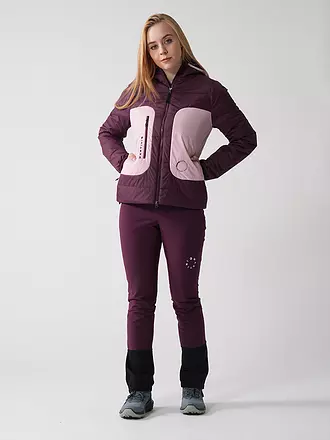 MARTINI | Damen Touren Isojacke Argon G-LOFT® Hoodie | beere
