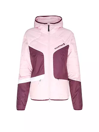 MARTINI | Damen Touren Isojacke Horizon G-LOFT® Hoodie | rosa