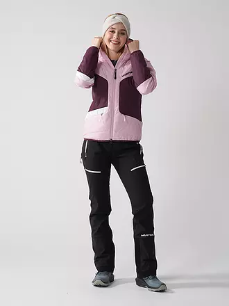 MARTINI | Damen Touren Isojacke Horizon G-LOFT® Hoodie | rosa