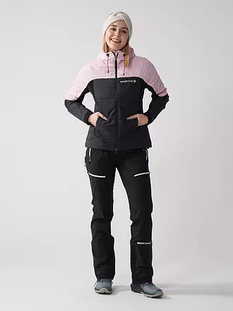 MARTINI | Damen Touren Isojacke Yalca PL Hoodie | rosa