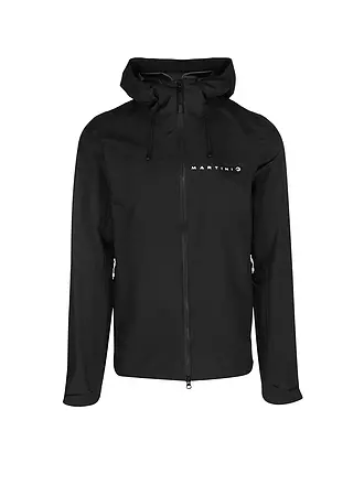MARTINI | Herren Wanderjacke Montafon 2,5L Hoodie | schwarz