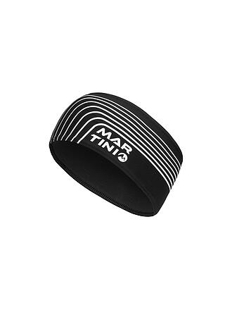 MARTINI | Stirnband Feel Good Logo Breit | schwarz