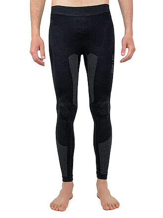 MERINO & MORE | Herren Funktionsunterhose lang | schwarz