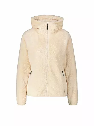 MERU |  Damen Fleecejacke Roxburgh Hoodie | creme