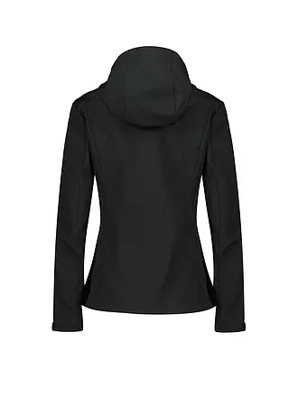 MERU |  Damen Softshelljacke Meaux | schwarz