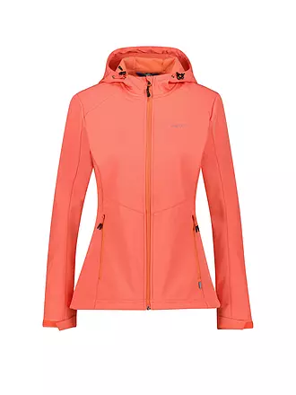 MERU |  Damen Softshelljacke Meaux | koralle