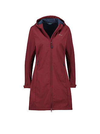 MERU |  Damen Softshellmantel Brest | rot