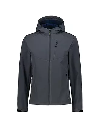 MERU |  Herren Softshelljacke Meaux | schwarz