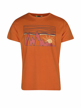 MERU |  Herren T-Shirt Moss | orange