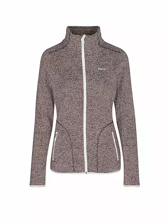 MERU | Damen Fleecejacke Bergen | braun