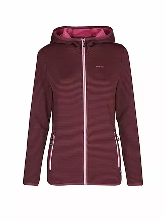 MERU | Damen Fleecejacke Poole Hoodie | dunkelblau