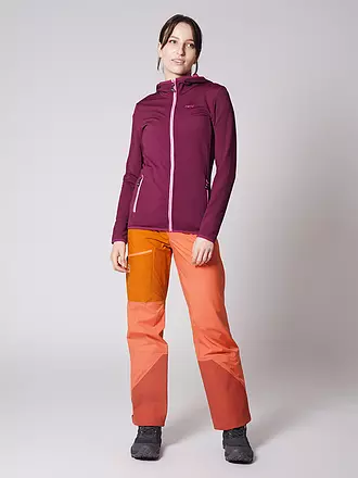 MERU | Damen Fleecejacke Poole Hoodie | dunkelblau