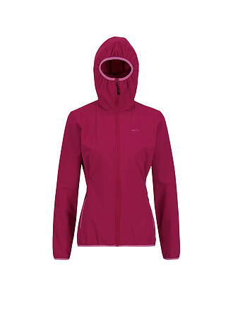 MERU | Damen Fleecejacke Talca Hoodie | beere
