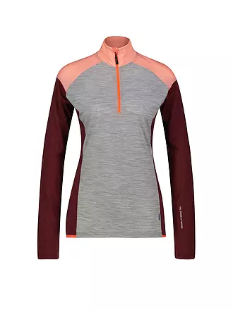 MERU | Damen Funktions Zipshirt Vordingborg | rosa