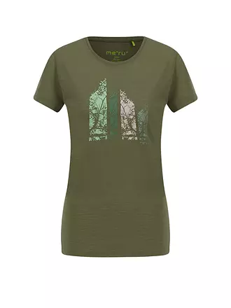 MERU | Damen Funktionsshirt Skive Wool | grau