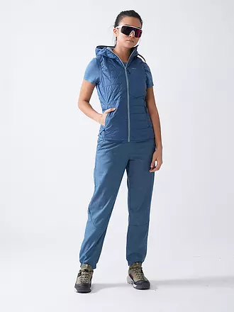 MERU | Damen Isoweste Naknek Hoodie | dunkelgrün
