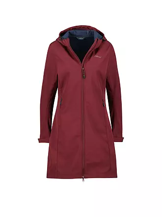 MERU | Damen Softshellmantel Brest | rot