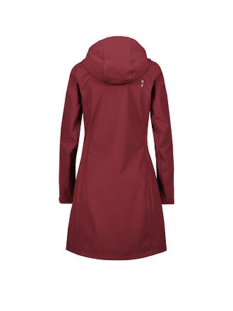 MERU | Damen Softshellmantel Brest | rot