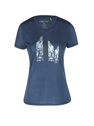 MERU | Damen T-Shirt Skive Wool | rot