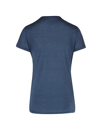 MERU | Damen T-Shirt Skive Wool | rot