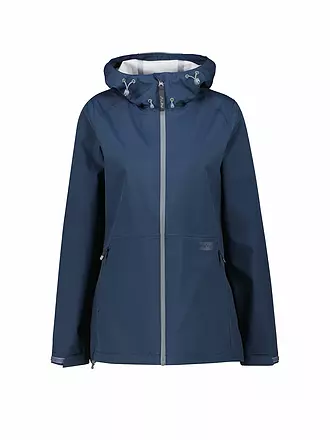 MERU | Damen Wanderjacke Amarante 3L Hoodie | hellblau