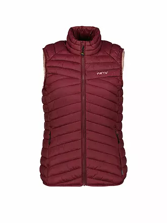 MERU | Damen Weste Coromandel | rot
