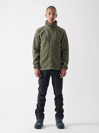 MERU | Herren Fleecejacke Boigny Sherpafleece | kupfer