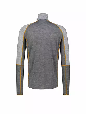 MERU | Herren Funktions Zipshirt Slagelse | grau
