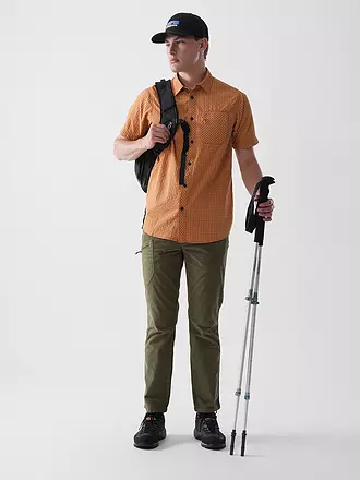 MERU | Herren Wanderhemd Valongo Uni | kupfer