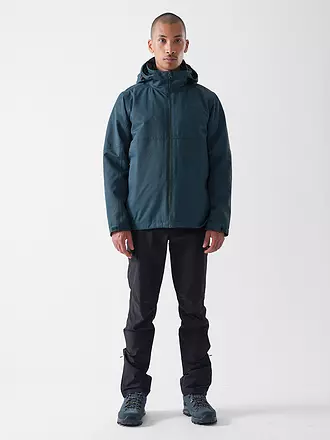 MERU | Herren Wanderjacke Bedfird 2in1 Hoodie | dunkelgrün
